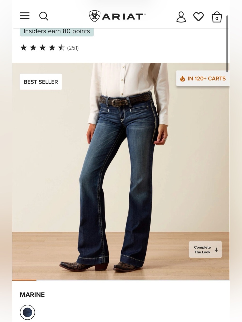 Ariat 26L Jeans